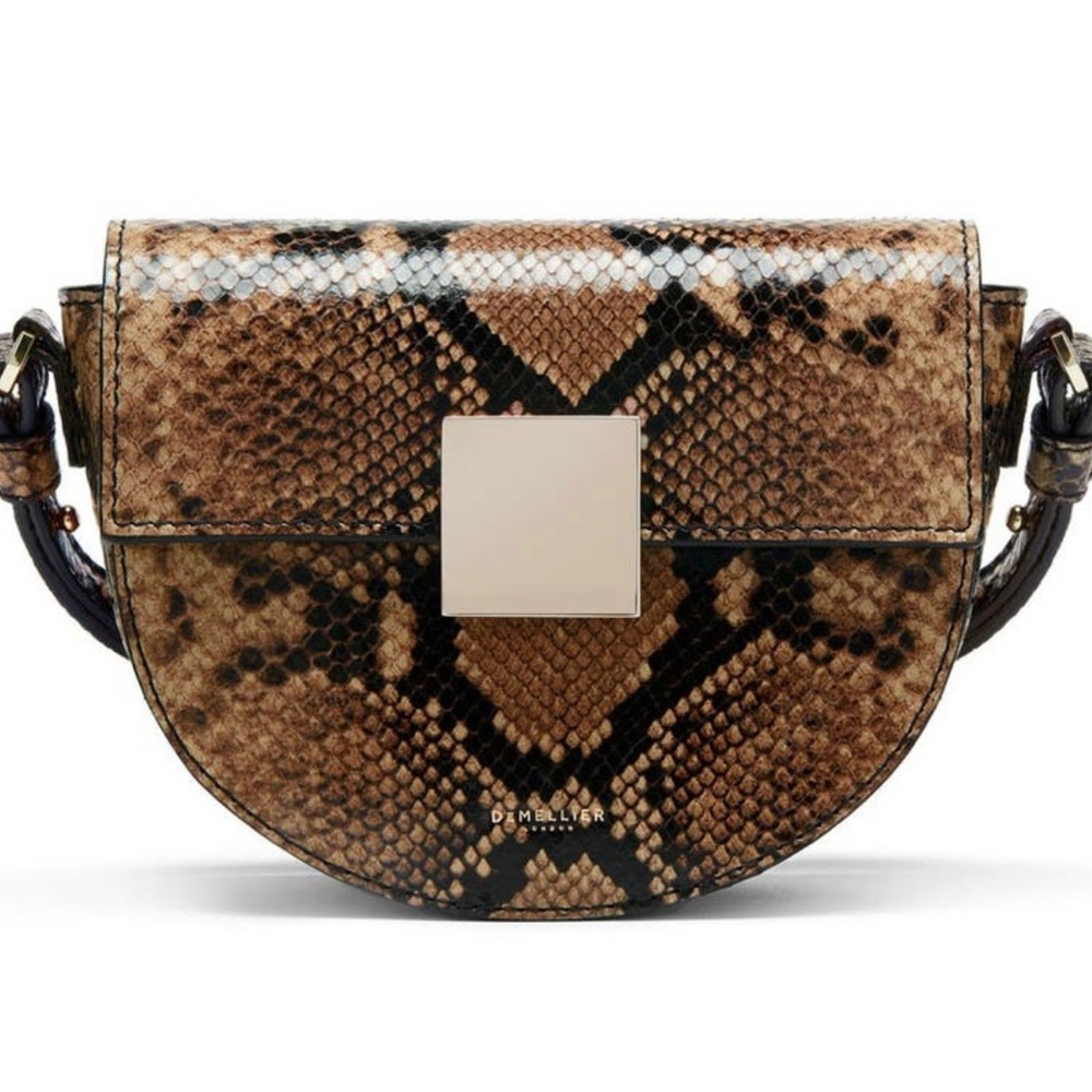Cognac Snake Mini Oslo Crossbody